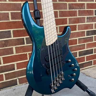 *IN STOCK* Dingwall NG3 5-String, Gloss Black Forest Green, Dingwall Gig Bag image 3