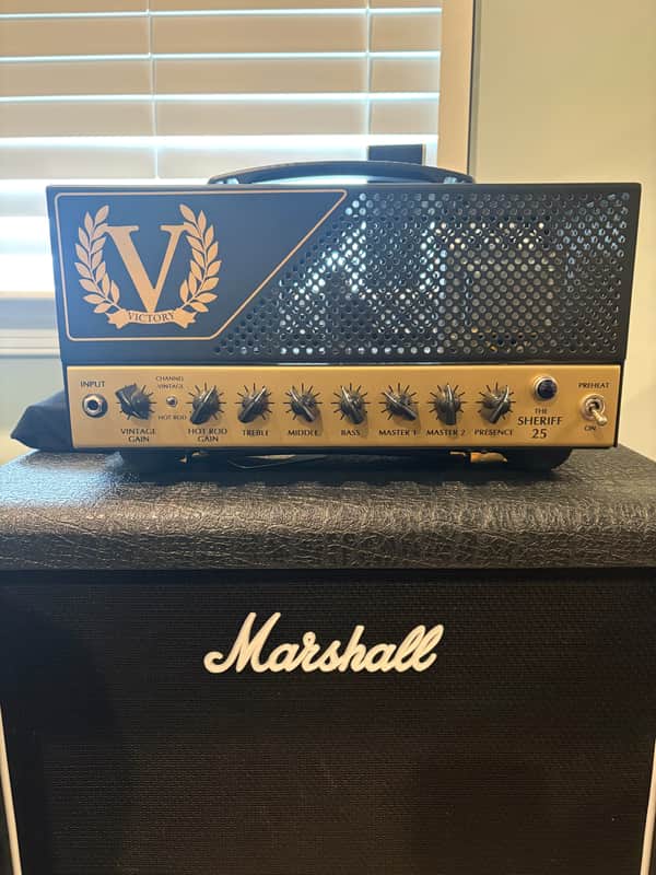 Victory Amps The Sheriff 25 2-Channel 25-Watt Guitar Amp Head 2022 - Present - Black image 1