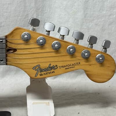 Fender USA Stratocaster Plus Guitar with TKL Case 1993 - Black / Rosewood fingerboard image 7