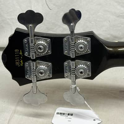 Ibanez MC924 mc 924 Musician 4-string Bass with Case - MIJ Made In Japan 1983 - Metallic Black image 9