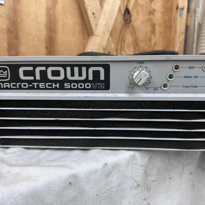 Crown Macro-Tech 5000 2 Channel Power Amplifier - READ - #0434 - CH 1 @ 40% image 2