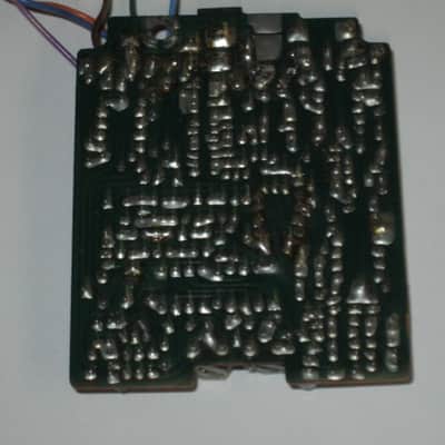 FOR PARTS/FOR REPAIR Ibanez Maxon CS9 from 1982 CIRCUIT BOARD with Mounted Parts, Width Potentiometer +Wires, 2 Other Wires, Power Jack (NO: Switch, OUT Jacks, IN Jack, LED, Other Wires, Battery Clip, External Parts) what's pictured is what's for sale image 24