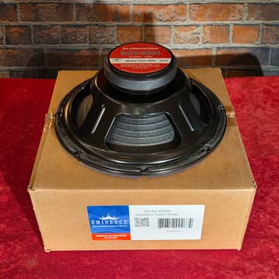 Eminence Allessandro GA10-SC64 10" 20-Watt 8 Ohm Replacement Speaker w/ Original Box #1 image 1