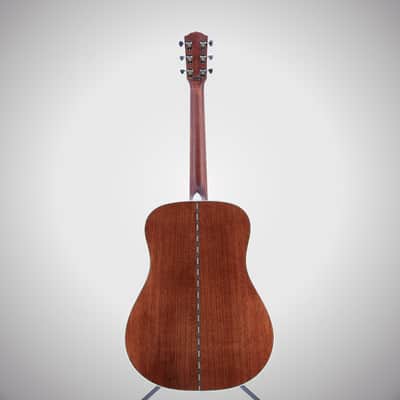 Fender Certified Pre-Owned PD-220E Dreadnought, Ovangkol Fingerboard, 3-Color Vintage Sunburst (Q11) (05718) image 6