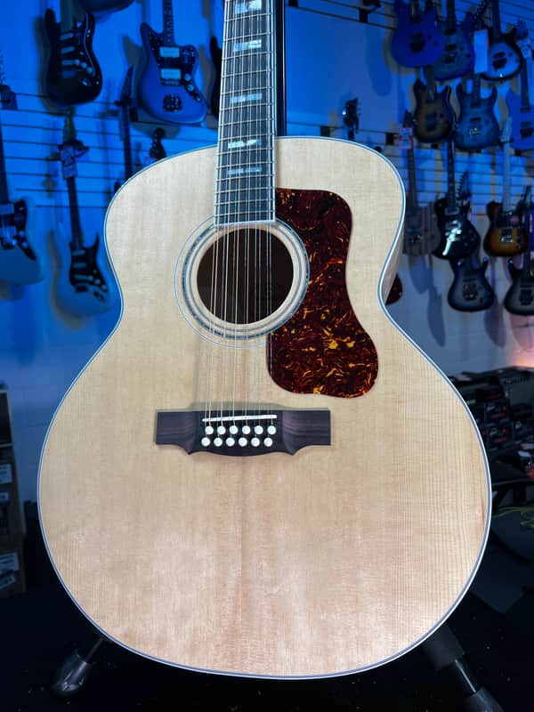 Guild F-512 12-string Acoustic Guitar Natural Auth Deal Free Ship! 063 image 1