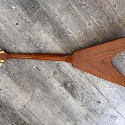 2014 Gibson Custom Shop Mahogany 1959 Flying V - Walnut image 6
