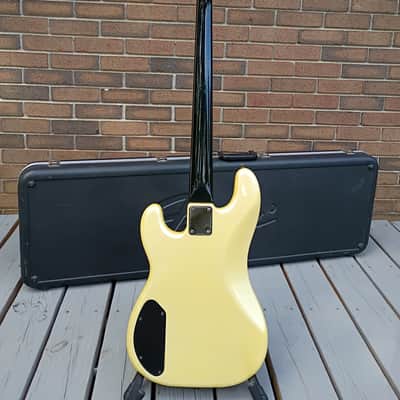 1985 Fender Jazz Bass Special Champagne Pearl image 12