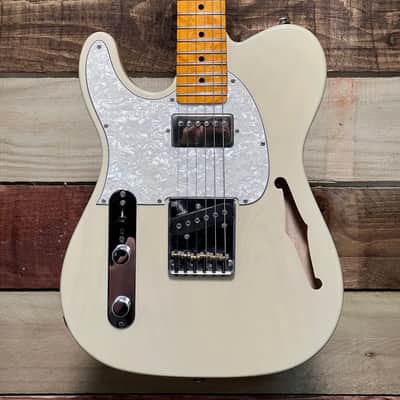 G&L Tribute Series ASAT Classic Bluesboy Semi-Hollow Blonde Left-Handed image 1