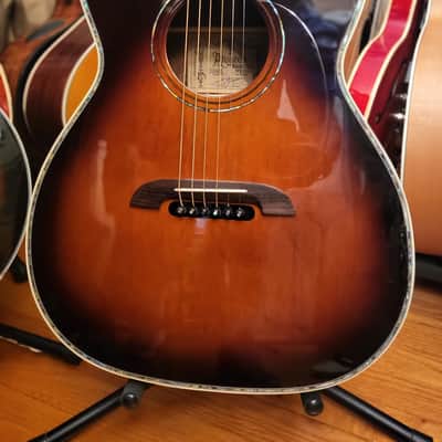 Alvarez  Kazuo Yairi WY1TS Acoustic-Electric Guitar - Tobacco Sunburst image 2