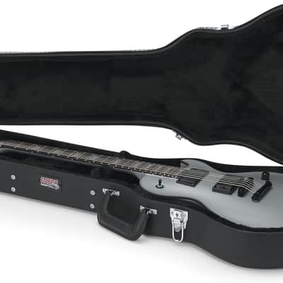 Gator GW-LPS Deluxe Wood Case for Single-Cutaway Electric Guitars image 4