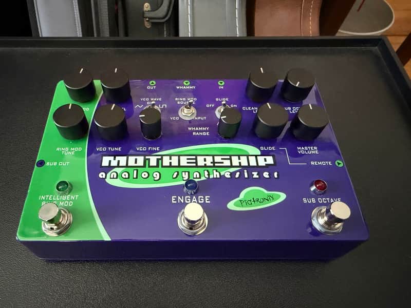 Pigtronix Mothership 2012 - Green & Purple image 1
