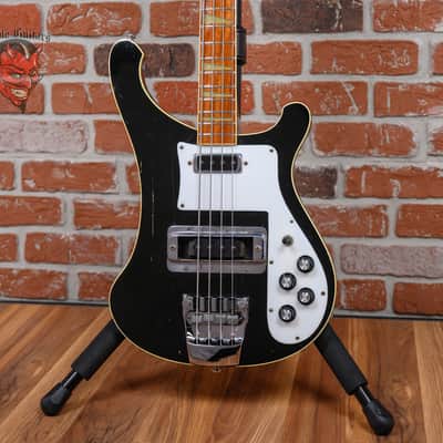 Rickenbacker 4001 Jetglo 1974 w/Hard Shell Case image 1