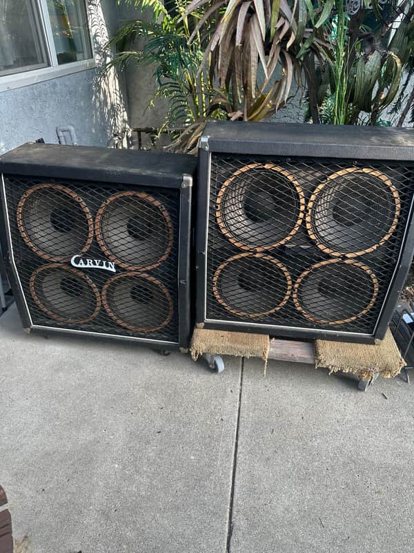 Carvin 4x12 Speaker Cabinet Set Of 2 image 1