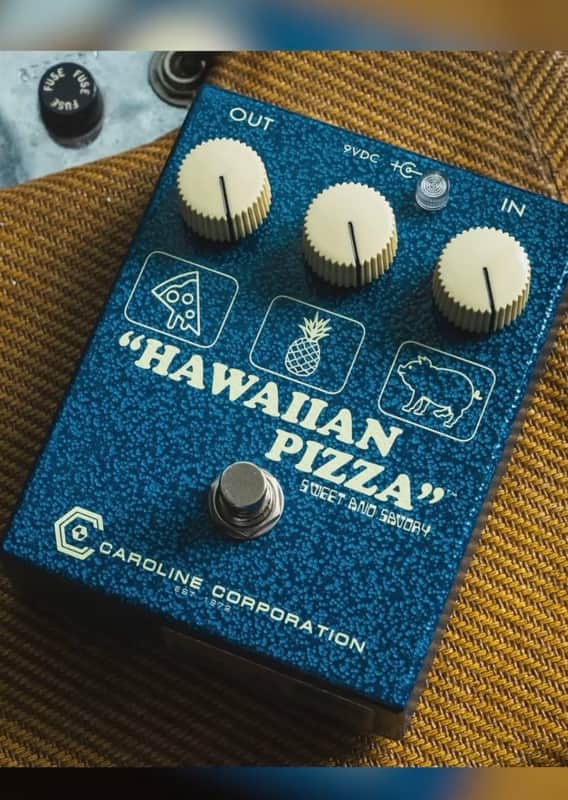 Caroline Guitar Company Hawaiian Pizza - Tel Daco Colorway image 1