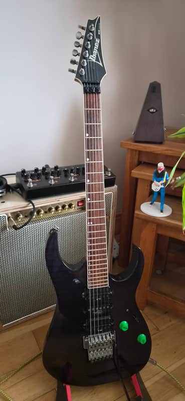 Ibanez RG770FM-DBK Standard 2001 - 2002 - Deep Black image 1