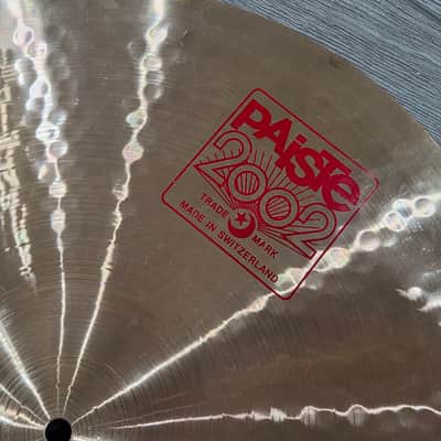 Paiste 19" 2002 Crash Cymbal (Gorgeous!) image 2