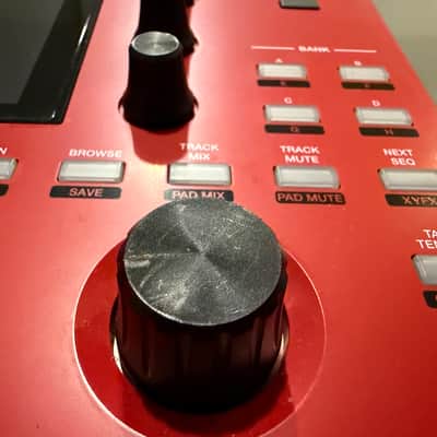 Akai MPC One + (Plus) with fat pads - Drum Machine Sequencer - Red image 2