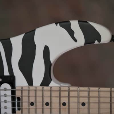 Charvel Satchel Signature Pro-Mod DK22 HH FR M - Satin White Bengal image 4