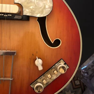 Hofner Model 456/S/E2/b 1958 - Honey Sunburst image 5