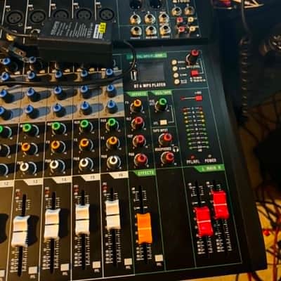 DSP PMX-802D-USB 8 Channel Professional Powered Mixer black | Reverb