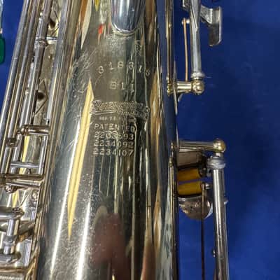 Buescher 400 Top Hat and Cane 1949 - Re Lacquer image 9