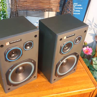 Vintage 3-Way Bookshelf Speakers by Peterson Speaker Laboratories circa 1990s image 12