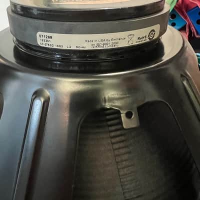 Eminence 12 inch speaker Fender 8 ohms image 2