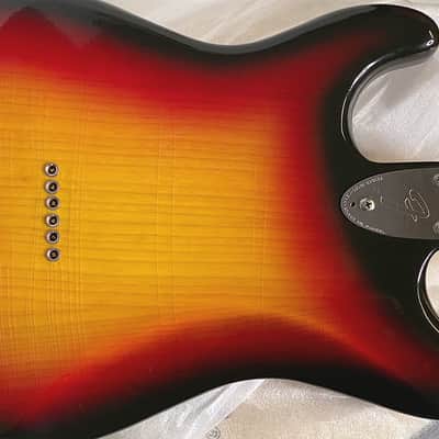 Fender Stratocaster Hardtail 1978 3-tone sunburst image 9