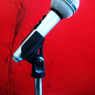 Vintage 1970's Shure PE585 / SA585 dynamic cardioid microphone High Z w accessories 585SA SM58 # 2 image 10