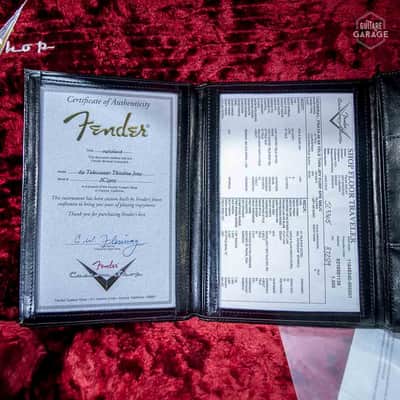Fender Custom Shop 69 Telecaster Thinline Masterbuilt John Cruz 2018 image 17