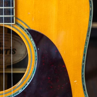 Martin D-28 style Morris W-35 Early 70s Made in Japan image 10