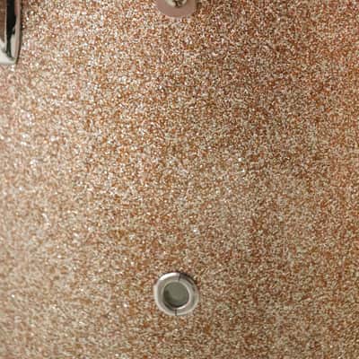 Rogers 14x14" Cleveland Holiday Floor Tom Drum Vintage 1960's Champaign Sparkle image 9