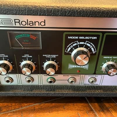 1980’s Roland RE-150 Space Echo - Green - Collector / Restoration Piece image 2