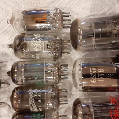 BUMBLEBEE CAPACITORS USED TUBES RCA, GE, PHILLIPS, SYLVANIA 1950s image 5