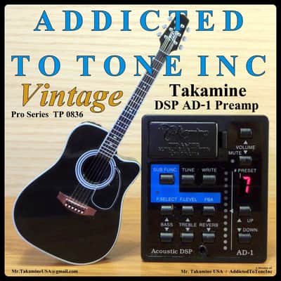 Takamine NOS Vintage Preamp AD-1 / DSP Pro Series image 2