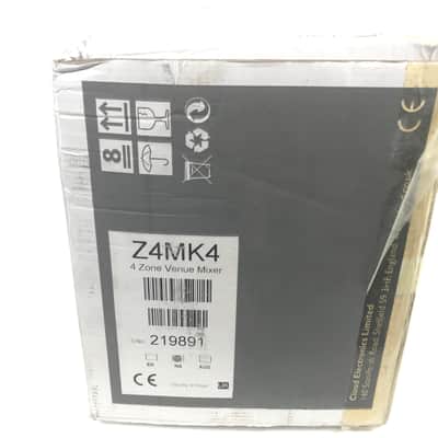 (Brand New) Cloud Electronics Z4 MK4 4RU 4-Zone Mono Mixer for PM Paging Mics image 3