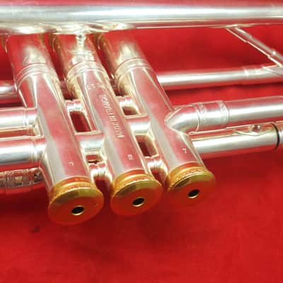 Leblanc 707 Sonic Bb trumpet 1963 - Silver plated image 9