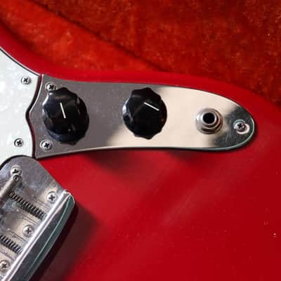 Fender Musicmaster II Dokata Red 1965 L series Brazilian board image 5
