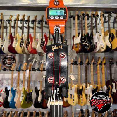 Gibson   Ripper Fretless Ebony Black 1975 True Vintage image 7