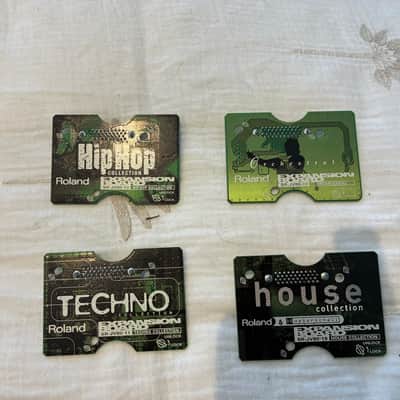 Roland SR-JV80-12 Hip Hop Expansion Board 1990s - Green image 2