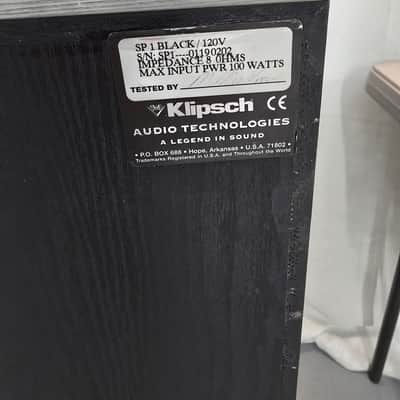 Klipsch SP-1 Synergy Series Tower Speakers 1999-2002 - Black Cherry Wood image 4