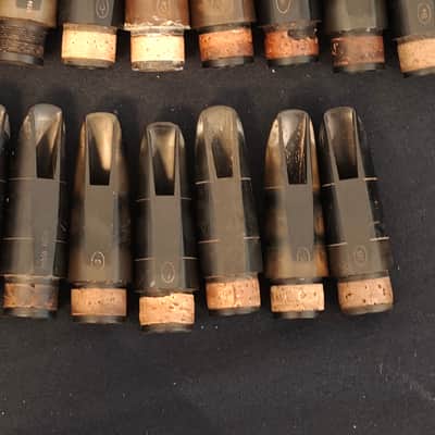 31 Clarinet Selmer mouthpieces (Oval, Table) Rare Good State image 23