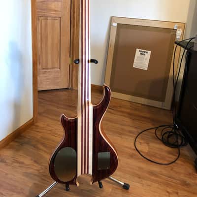 Alembic Mark King Signature Deluxe 5 String Bass w LED's Cocobolo Balance K Omega 2005 image 5