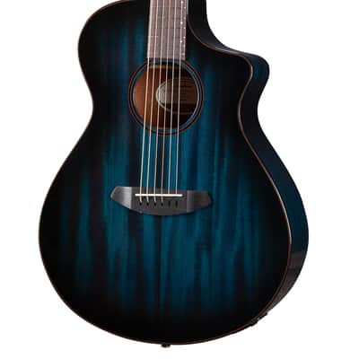 Breedlove Rainforest S Concert Papillon CE Acoustic-Electric Guitar - African Mahogany image 3