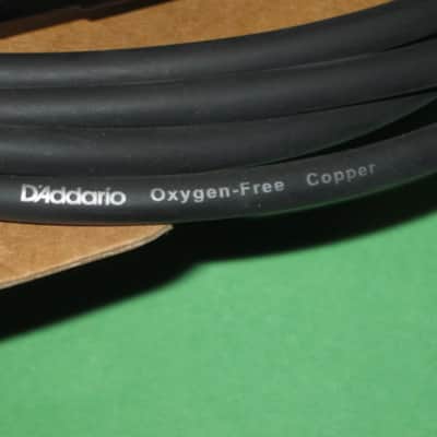 TWO new in package D'Addario Classic Series Instrument Cable Straight to Straight, 10ft. PW-CGT-10, Black / ultra-pure, oxygen-free copper coaxial conductor with dense spiral shielding in a low capacitance design / Double molded plug design image 16