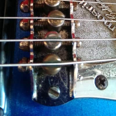 Mosrite Mark V Ventures  1966 Blue Sparkle image 13