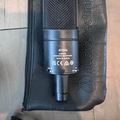 Audio-Technica AT2035 Large Diaphragm Cardioid Condenser Microphone