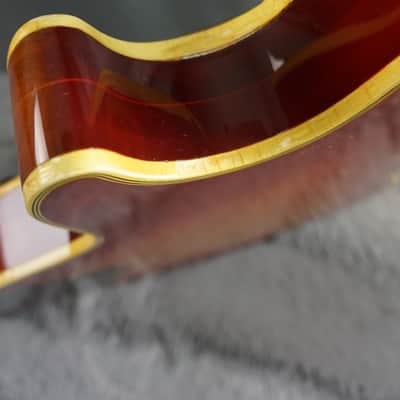 Aria Pro II Custom Single Cut Electric Guitar Cherry Sunburst MIJ image 13