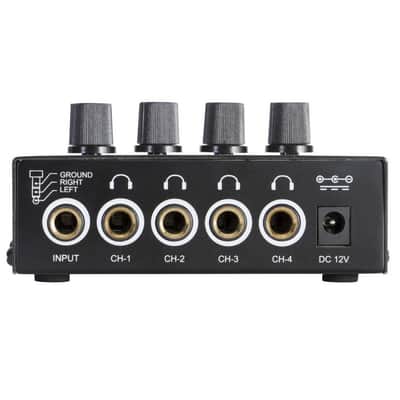 On-Stage HA4000 4-Channel Pro Headphone Amplifier HA-4000 Amp Four OnStage image 6