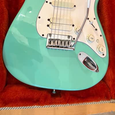 Fender Stratocaster Jeff Beck model with Lace Sensor pickups, built in 1993. I special ordered it in 1994 and I'm the only owner. - Surf Green image 5